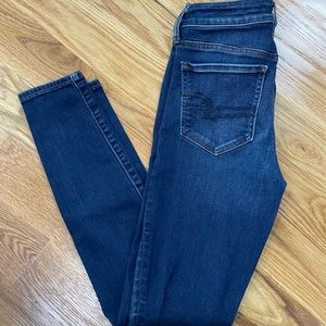American Eagle dark wash jeggings